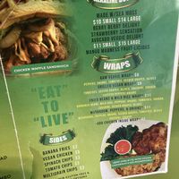 Menu3  at Beyond Vegan Cell Food in Portsmouth