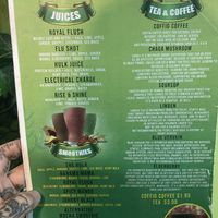 Menu4  at Beyond Vegan Cell Food in Portsmouth