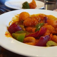 Sweet and sour chicken at Zen Buddha in North West London