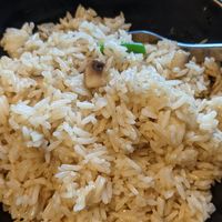 Mushroom fried rice at Zen Buddha in North West London