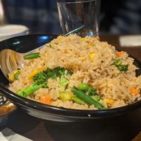 Vegetable rice side at Zen Buddha in North West London