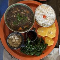 Feijoada  at Cafe do Alto in Rio De Janeiro