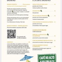 Veg options   at Cafe do Alto in Rio De Janeiro