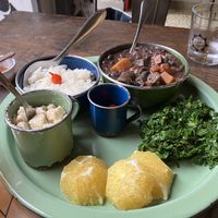 Feijoada for one    at Cafe do Alto in Rio De Janeiro
