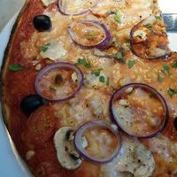 Vegan Giardinera on Romano base - pine kernels instead of artichoke. at Milano - Dawson St in Dublin