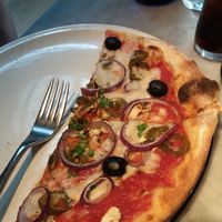 Vegan Giardinera on classic base - jalapeno instead of artichoke at Milano - Dawson St in Dublin