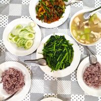 Food at Tian Sin in Rayong
