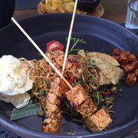 Main course at Kayumanis Seaside in Sanur