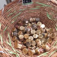 Jars of sweets at Zuckerlwerkstatt in Vienna
