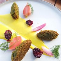 Falafel at Bonboon in Amsterdam