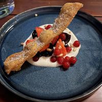 Dessert  at Bonboon in Amsterdam