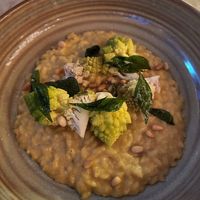 Main

Risotto with smoked romanesco puree and curry – romanesco confit –
pickled romanesco – pine nuts – crispy curry leaves. at Bonboon in Amsterdam