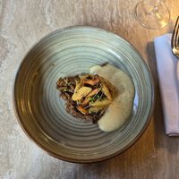 Our main dish. The onions were unbelievable. at Bonboon in Amsterdam