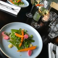 Voorgerecht: voorjaarsgroenten at Bonboon in Amsterdam