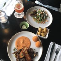 Main course at Bonboon in Amsterdam