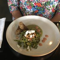 This one wasn’t gluten free - seitan sausage at Bonboon in Amsterdam