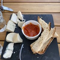 Vegan cheese plate  at Bonboon in Amsterdam