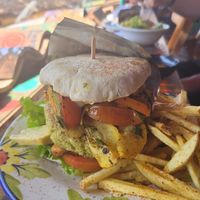 hamburguesa at Namaste Vegan Food in Guatape
