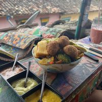   at Namaste Vegan Food in Guatape