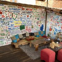   at Namaste Vegan Food in Guatape