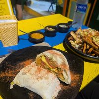 Empenadas at Namaste Vegan Food in Guatape