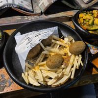 Falafel, 30.000$ COP at Namaste Vegan Food in Guatape