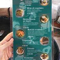   at Namaste Vegan Food in Guatape