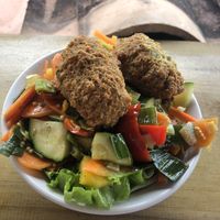 Salad! at Namaste Vegan Food in Guatape