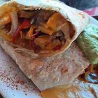Wrap de Vegetales at Namaste Vegan Food in Guatape