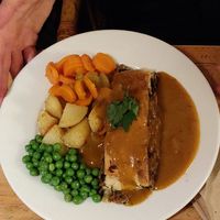 Vegan Wellington at Bonnington Cafe in South West London