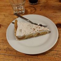 Vegan banoffee pie at Bonnington Cafe in South West London