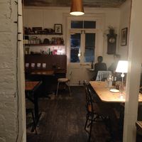 Inside at Bonnington Cafe in South West London