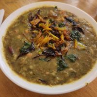 Persian soup at Bonnington Cafe in South West London