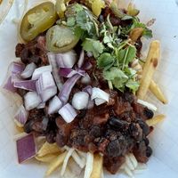 Chili fries  at Veggy Street in Henderson