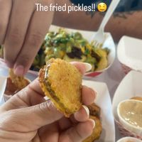Fried pickles   at Veggy Street in Henderson