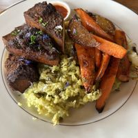 Veggie delight with tofu  at Hell's Backbone in Boulder