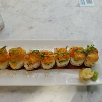 Crispy tofu roll at Earls in Denver