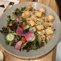 Vegan Bangkok  bowl at Earls in Denver