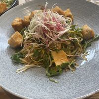 Vegan Tofu Sesame Citrus Noodle Bowl  at Earls in Denver