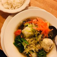 Spicy Nepalese soup. Perfect for a runny nose cold kind of day at Himal Chuli in Madison