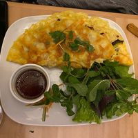 Vietnamese crepe  at Au Vietnam in Paris