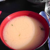 Miso soup at Tatami in Tubingen
