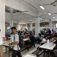 Canteen at Ramkhamhaeng University Veg Food Stall in Bangkok