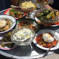 Mezes at Asma Yapragi in Alacati