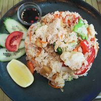 Fried rice at Tom Yum in Budapest