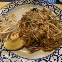 Pad thai  at Tom Yum in Budapest