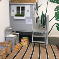 Playground area for kids at The Urban Garden in Vilnius