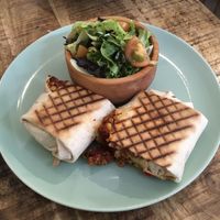 Burrito at The Urban Garden in Vilnius