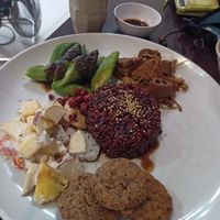 Rice plate! at Tue Giac in Hanoi