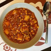 Njoki with Smoked Tofu  at Vegehop in Zagreb